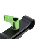 Single Arri Rosetter Lock Threaded Hole with 15mm Rod Clamp For Shoulder Pad