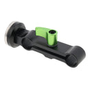 Single Arri Rosetter Lock Threaded Hole with 15mm Rod Clamp For Shoulder Pad