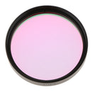 Optical 2'' UHC Ultra High Contrast Reduces Light Pollution Filter for Telescope Eyepiece Metal Frame