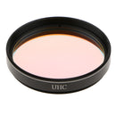 Optical 2'' UHC Ultra High Contrast Reduces Light Pollution Filter for Telescope Eyepiece Metal Frame