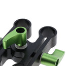 Adjustable Height Riser Clamp Rod/Rail Raiser For 15mm DSLR Support Rig System