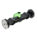 Double Arri Rosetter Lock Threaded Hole with 15mm Rod Clamp For Shoulder Pad