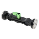 Double Arri Rosetter Lock Threaded Hole with 15mm Rod Clamp For Shoulder Pad