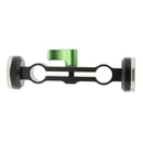 Double Arri Rosetter Lock Threaded Hole with 15mm Rod Clamp For Shoulder Pad