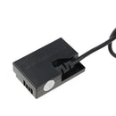 LP-E17 DC Coupler Dummy Battery Pack Power Adapter for Canon EOS 760D 750D M3 Digital Cameras