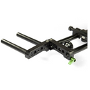 15mm Rail Rod Support System Clamp for Camera Shoulder Rig Softbox LCD Monitor Mount 90 Degree 4 Ports