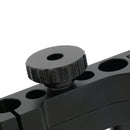 15mm Rail Rod Support System Clamp for Camera Shoulder Rig Softbox LCD Monitor Mount 90 Degree 4 Ports
