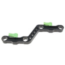 15mm Rod Clamp Z-Shape Offset Raiser For DSLR Shoulder Pad with Rotable Screws (Green)