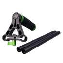 15mm Rail Rod Clamp Mount & Camera Shoulder Rig Handle Grip Handheld Stabilizer Gimbal Accessory Kit Aluminum