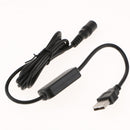 PS-BLS1 Li-ion Battery Pack DC Coupler for Olympus E-P1 E-P2 E-P3 & Power Cable