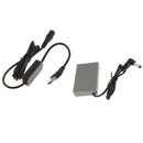 PS-BLS1 Li-ion Battery Pack DC Coupler for Olympus E-P1 E-P2 E-P3 & Power Cable
