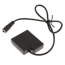 DMW-DCC15 DC Coupler BLH7E Dummy Battery Replacement for Panasonic Lumix DMC-GM1 GM5 GF7 GF8 DSLR (Black)