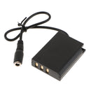 Dummy Battery DC Coupler Adapter For Fujifilm F30, F31FD, X100, X-S1, W1, X30, X70 Digital Cameras