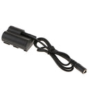 DR-400 Dummy Battery DC Coupler Power Adapter for Canon 5D 50D D30 20Da D60 Digital Camera