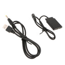 USB Power Adapter Cable+ EP-62G(ENEL19) Dummy Battery for Nikon Coolpix S100 S2500 S3100 S3300 S4100