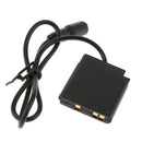USB Power Adapter Cable+ EP-62G(ENEL19) Dummy Battery for Nikon Coolpix S100 S2500 S3100 S3300 S4100