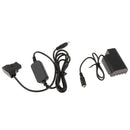 DMW-BLF19E DMW-DCC12 DC Coupler For Panasonic DMC-GH3 DMC-GH4 DMC-GH5 + D-tap Cable