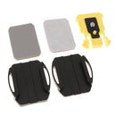 Flat and Curved Surface Mounts with Adhesive Stickers Kit for Sony Action Cameras Replace VCT-AM1