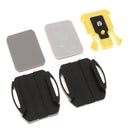 Flat and Curved Surface Mounts with Adhesive Stickers Kit for Sony Action Cameras Replace VCT-AM1