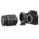 For Canon EF EF-S Lens to Sony E-mount Camera Autofocus Adapter Ring with Tripod Mount f/ NEX A7 A7R A7RII A6300 A6000