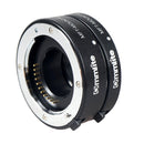 M 4/3 Macro Extension Ring Mount Tube Kit for Olympus Panasonic Micro Four Thirds Mount - 10mm & 16mm