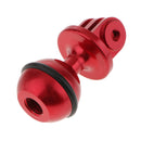 Aluminum Alloy Underwater Diving Ball Clamp Mount Bracket Joint Arm for GoPro Hero Action Cameras - Red