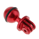Aluminum Alloy Underwater Diving Ball Clamp Mount Bracket Joint Arm for GoPro Hero Action Cameras - Red