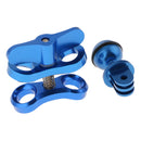 Blue Diving Ball Head Mount Bracket Holder with Balls Arm System for GoPro Hero 6 5 4 3 - High Strengthen and Corrosion-resistant