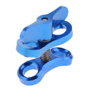 Blue Diving Ball Head Mount Bracket Holder with Balls Arm System for GoPro Hero 6 5 4 3 - High Strengthen and Corrosion-resistant