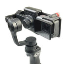 Adapter Switch Mount Plate with Sun Shade for GoPro Hero 6 5 DJI OSMO Mobile Gimbal