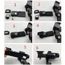 Adapter Switch Mount Plate with Sun Shade for GoPro Hero 6 5 DJI OSMO Mobile Gimbal