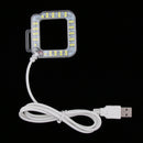 USB 20 LED Lens Ring Shooting Nightshot Flash Fill Light Lamp for GoPro Hero 4/3+ Standard Waterproof Housing Case