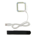 USB 20 LED Lens Ring Shooting Nightshot Flash Fill Light Lamp for GoPro Hero 4/3+ Standard Waterproof Housing Case