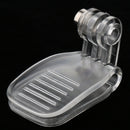 Backpack Clip Mount for GoPro Hat Cap Clamp Bag Shoulder Strap Camera Holder Part - Transparent