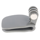Backpack Hat Cap Clip Mount for GoPro Hero 6 5 4 3+ 3 Action Camera Clamp Quick Release (Gray)