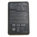 LCD Display USB Dual Ports Slot 2 Channels Battery Charger ASBBA-001 for GoPro Hero Fusion Action Cameras