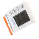 LCD Display USB Dual Ports Slot 2 Channels Battery Charger NP-FW50 for Sony SLT A33 Alpha NEX F3 6 5 5N etc Cameras