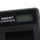 LCD Display USB Dual Ports Slot 2 Channels Battery Charger NP-FW50 for Sony SLT A33 Alpha NEX F3 6 5 5N etc Cameras