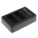 LCD Display USB Dual Ports Slot 2 Channels Battery Charger LP-E10 for Canon EOS 1100D 1200D 1300D etc Cameras