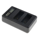 LCD Display USB Dual Ports Slot 2 Channels Battery Charger LP-E10 for Canon EOS 1100D 1200D 1300D etc Cameras