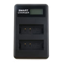 LCD Display USB Dual Ports Slot 2 Channels Battery Charger LP-E10 for Canon EOS 1100D 1200D 1300D etc Cameras