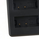LP-E17 USB Travel Battery Charger Dual Channels with Charging Cable for Canon Rebel T6i T6s 8000D Kiss X8i Digital Cameras