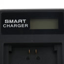 LCD Display USB Travel Battery Charger + Charging Cable for Sony A9 A9R A9S NP-FZ100