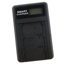 LCD Display USB Travel Battery Charger + Charging Cable for Sony A9 A9R A9S NP-FZ100