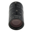 CCTV Industrial Camera Varifocal 6-60mm Manual IRIS Zoom CS Mount Lens Format 1/3'' (Black)