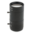 CCTV Industrial Camera Varifocal 6-60mm Manual IRIS Zoom CS Mount Lens Format 1/3'' (Black)