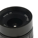 1/2'' 4mm f/1.2 3MP CS-Mount Fixed Iris CCTV IR Lens for Network Security Surveillance Camera