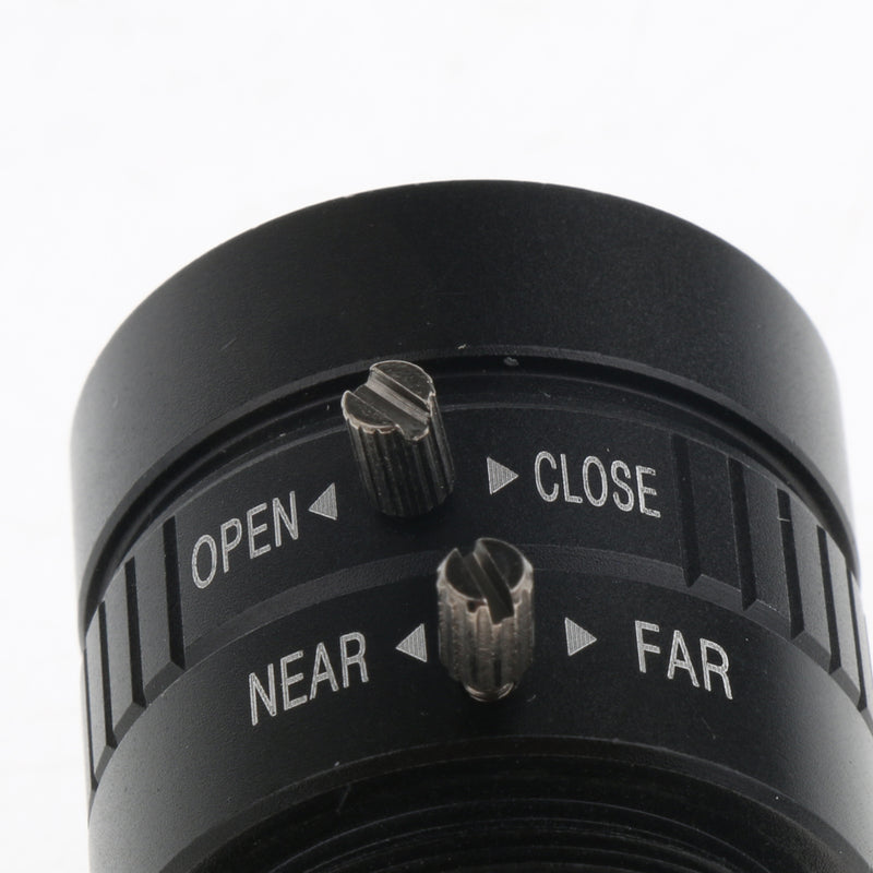 1/2'' 4mm f/1.2 3MP CS-Mount Fixed Iris CCTV IR Lens for Network Security Surveillance Camera