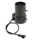 2.8-12mm Varifocal CCTV IR Zoom Lens Auto IRIS Manual Focus CS Mount Format 1/3'' for Security Video Camera Industrial Microscope-Black