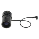 2.8-12mm Varifocal CCTV IR Zoom Lens Auto IRIS Manual Focus CS Mount Format 1/3'' for Security Video Camera Industrial Microscope-Black